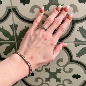 Matching Tennis Bracelet & Ring